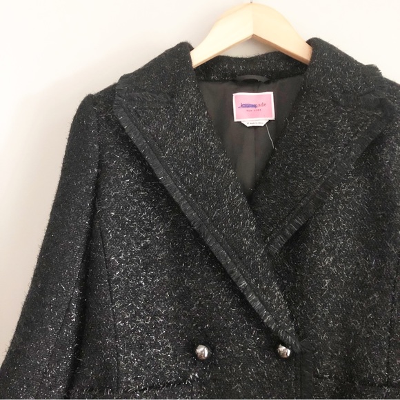 Kate Spade NY Tinsel Tweed Wool Blend Blazer - Picture 5 of 8